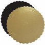 Disco Circular em Carto Metalizado a Ouro/Preto 220x3mm (~124un) 10kg