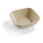 Tigela em Cana de Acar 750ml Quadrada 170x170x50mm Natural 300un