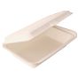 Contentor Rectangular em Cana de Acar Natural 162x251x63mm 1000ml 10x50un