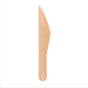 Faca de Cartolina Castanho 158mm Paper Cutlery 50 un
