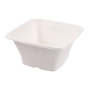 Saladeira em Cana de Acar Branco 180x180x90mm 1200ml 8x50un
