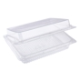 Embalagem de Pl�stico PET/RPET Transparente Traitipack 188x137x50mm 360 un