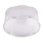 Tampa de Pl�stico PET/RPET Transparente Actipack �210x87mm 210 un