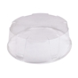 Tampa de Pl�stico PET/RPET Transparente Actipack �222x87mm 210 un