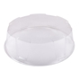 Tampa de Pl�stico PET/RPET Transparente Actipack �250x67mm 210 un