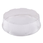 Tampa de Pl�stico PET/RPET Transparente Actipack �265x84mm 180 un