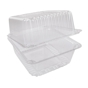 Embalagem de Pl�stico PET/RPET Transparente para Croissants Toutipack 220x205x153mm 270 un