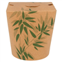 Embalagem Comida Oriental Feel Green 960ml 32oz 450 un