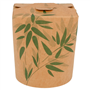 Embalagem Comida Oriental Feel Green 480ml 16oz 600 un