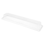 Tampa em Plstico PET para Barqueta de Carto Kraft Laminado 0472226 - 305x70x37mm 20x50 un