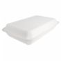 Coquilles Rectangulaires BIONIC sur canne � sucre blanc 335x230x75mm 3x50unit�