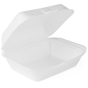 Embalagem Lunch-Box 185x155x75mm Branco 4x125 un