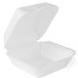 Embalagem para Hamburguer 215x210x105mm Branco 2x100 un