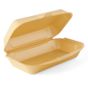 Embalagem Lunch-Box 240x160x72mm Gold 4x125 un