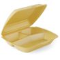Embalagem Menu 245x210x72mm 3 Compart. Gold 2x100 un