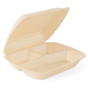Embalagem Menu 245x210x72mm 3 Compart. Champagne 2x100 un