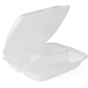 Embalagem Menu 245x210x72mm 3 Compart. Branco 2x100 un