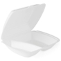 Embalagem Menu 245x210x72mm 2 Compart. Branco 2x100 un
