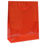 Saco Papel Boutique Vermelho com Asa Cordo 400+150x500mm 100un