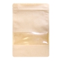 Saco de Papel + PET + CPP Auto-Fecho Kraft Natural 200+50x300mm 10x50 un