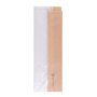 Saqueta de Papel Kraft com Janela em papel Cristal 90+55x260mm 250 un