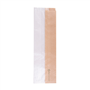Saqueta de Papel Kraft com Janela em papel Cristal 90+55x300mm 250 un