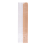 Saqueta de Papel Kraft com Janela em papel Cristal 90+55x380mm 250 un