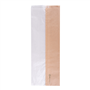 Saqueta de Papel Kraft com Janela em papel Cristal 140+80x380mm 250 un
