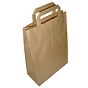 Saco Papel Castanho com Asa Plana 320x170x450mm 250un