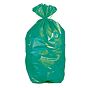 Saco Plstico PEBD em Rolo com Fecho Fcil para Lixo Verde 600x800mm - 50L - 10un