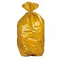 Saco Plstico PEBD em Rolo com Fecho Fcil para Lixo Amarelo 600x800mm - 50L - 10un