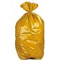Saco Plstico Dobrado para Lixo Amarelo 900x1300mm - 160L - 10kg
