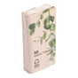 Lenos Faciais Tissue Natural 3 Folhas 210x210mm Feel Green 10x10 un