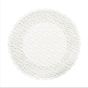Base para Copos em Airlaid Gofrado �90mm Branco 12x250 un