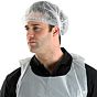 Rede de Cabelo Non-woven Branca Aberta 100un