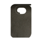 Babete em Airlaid Preto Adulto 360x600mm 100 un