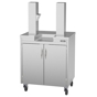 Armrio de cho 67cm em Inox para Zummo Z40