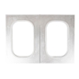 Molde Oblong em Aluminio para Termoseladora Manual 200x280mm