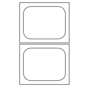 Molde GN 1/8 em Aluminio para Termoseladora Manual 200x280mm