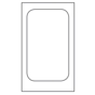 Molde GN 1/4 em Aluminio para Termoseladora Manual 200x280mm