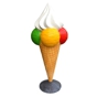 Cone com 3 bolas e Chantilly (AxD) 2100x650mm