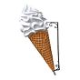 Cone Soft Branco para Pendurar (AxD) 1300x450mm