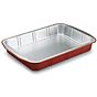 Forma de Aluminio Rectangular Paredes Lisas Bordo G 3405cc - AS223405