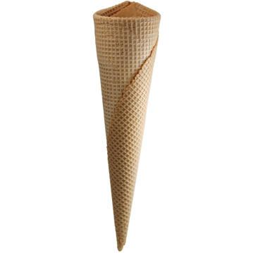 Cone de Baunilha Artesano 60 em Bandeja de Cart�o com Mangas 168un