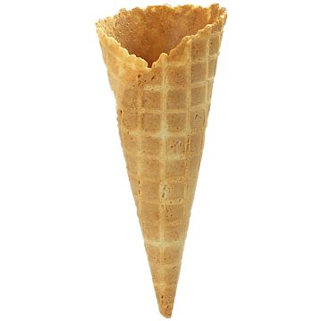 C�ne de vanille Old Fashion 150 dans un plateau en carton r�tractable 384 unit�