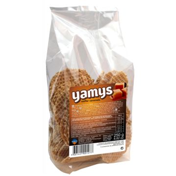 Yamys Waffer Caramel 12x250g