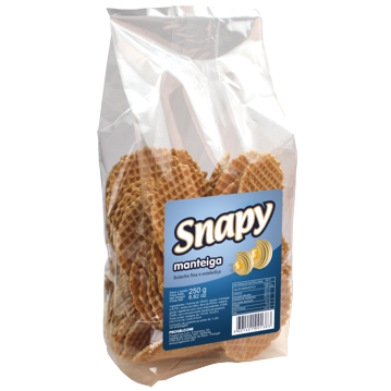 Snapy Waffer Manteiga 8x250g