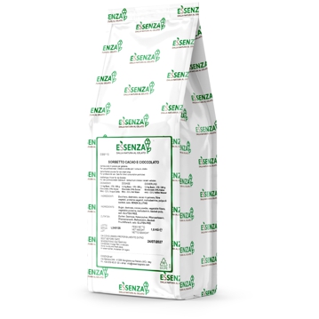 Base para Sorvete de Cacau e Chocolate Negro Essenza 1,5kg