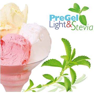 Base Light & Stevia para gelado 1,05kg