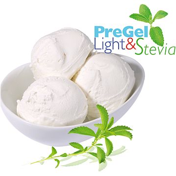 Yogur Light & Stevia para gelado 1,11kg